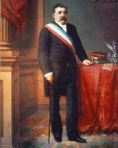 Presidente de Chile desde 1881 a 1886